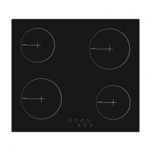 Simfer | H6.040.DECSP | Hob | Vitroceramic | Number of burners/cooking zones 4 | Touch | Black